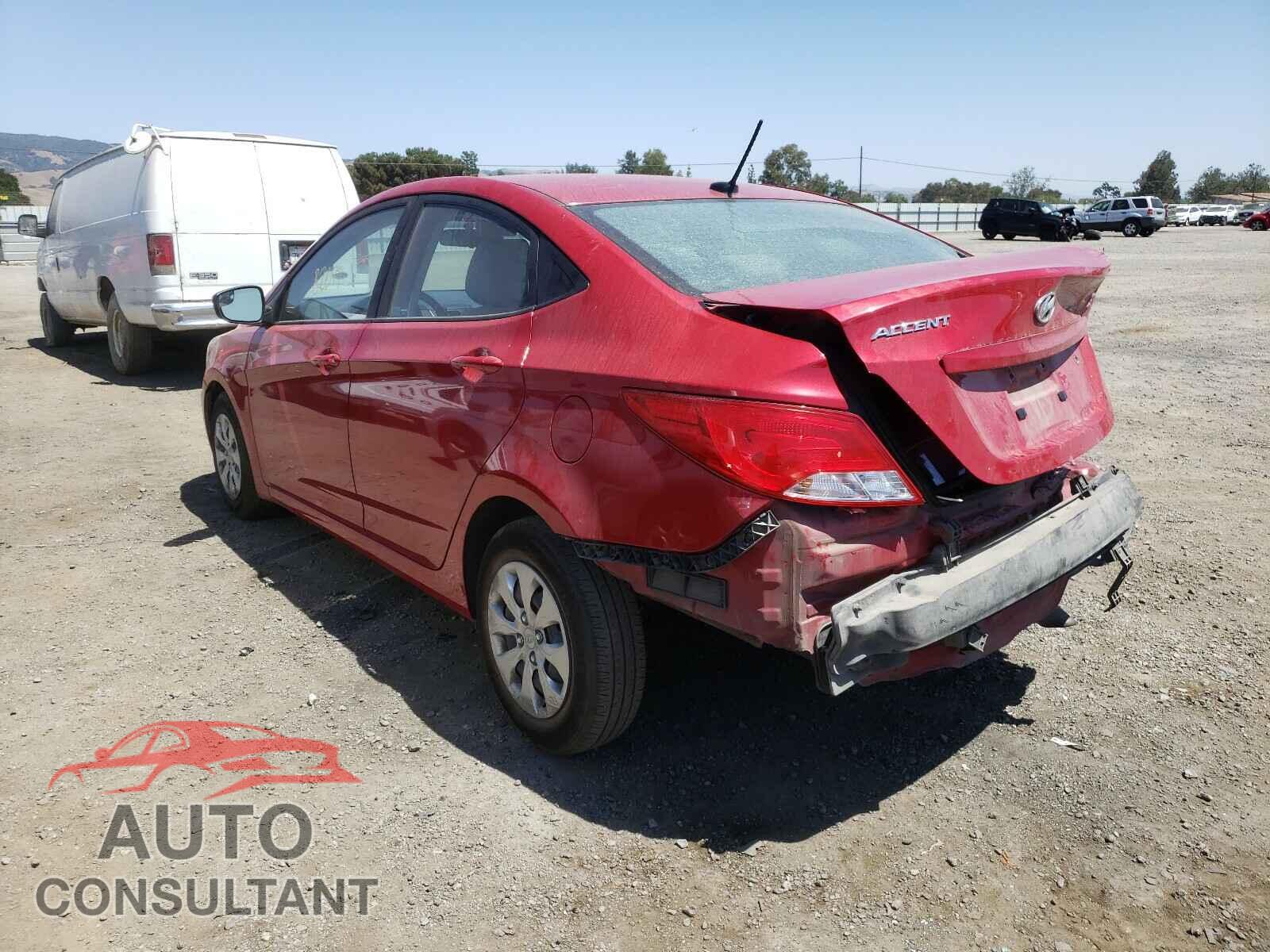 HYUNDAI ACCENT 2016 - KMHCT4AE1GU076265