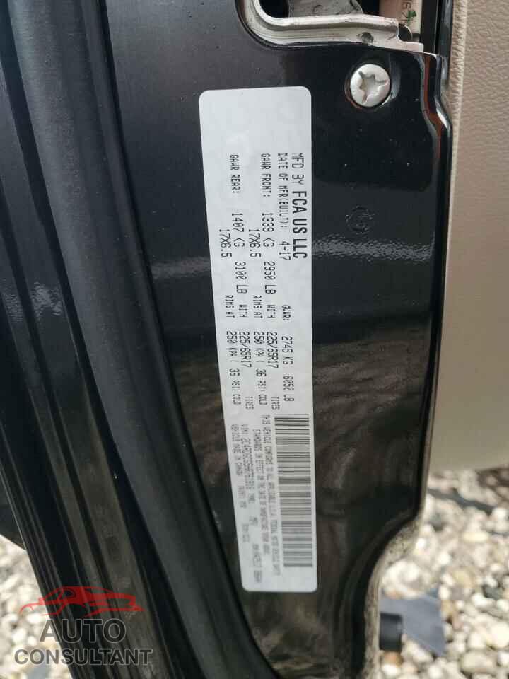 DODGE CARAVAN 2017 - 2C4RDGCG5HR761816
