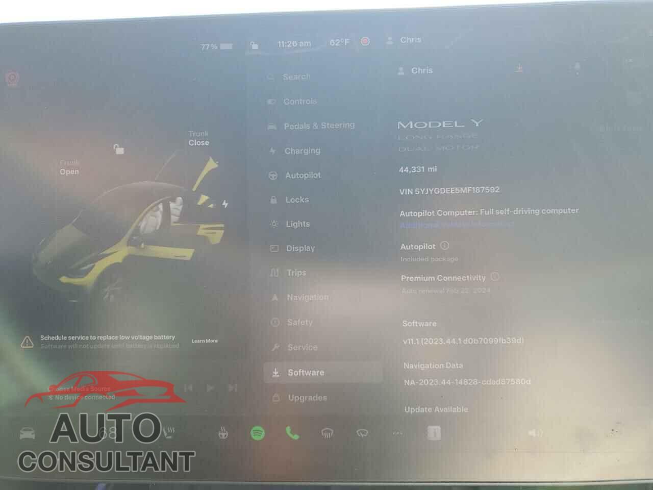 TESLA MODEL Y 2021 - 5YJYGDEE5MF187592