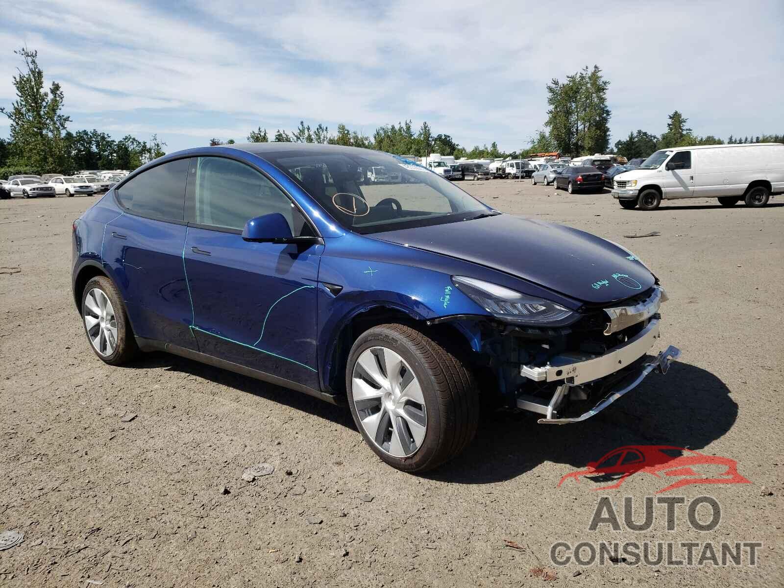 TESLA MODEL Y 2021 - 5YJYGDEE2MF091743