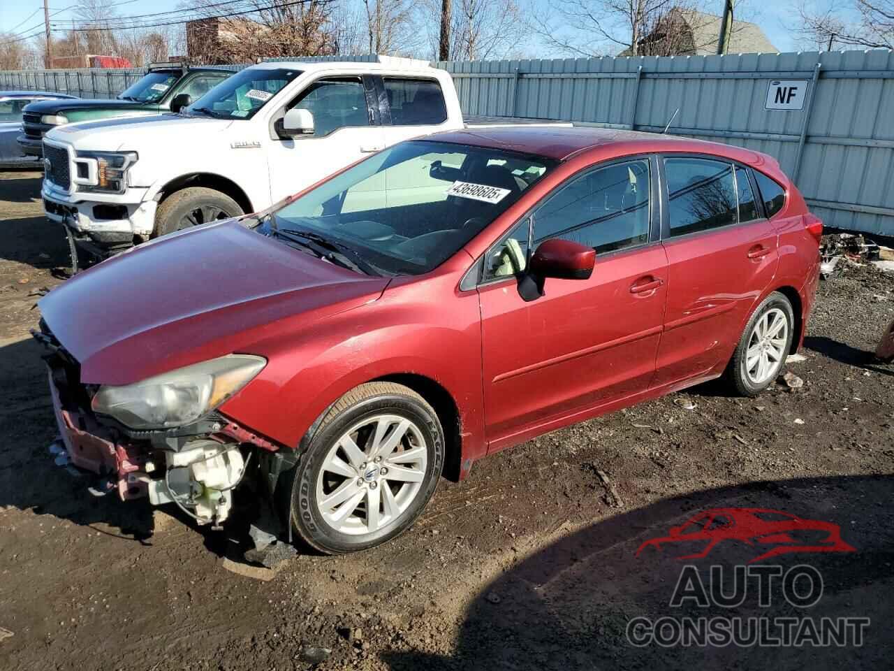 SUBARU IMPREZA 2015 - JF1GPAC6XF8204658