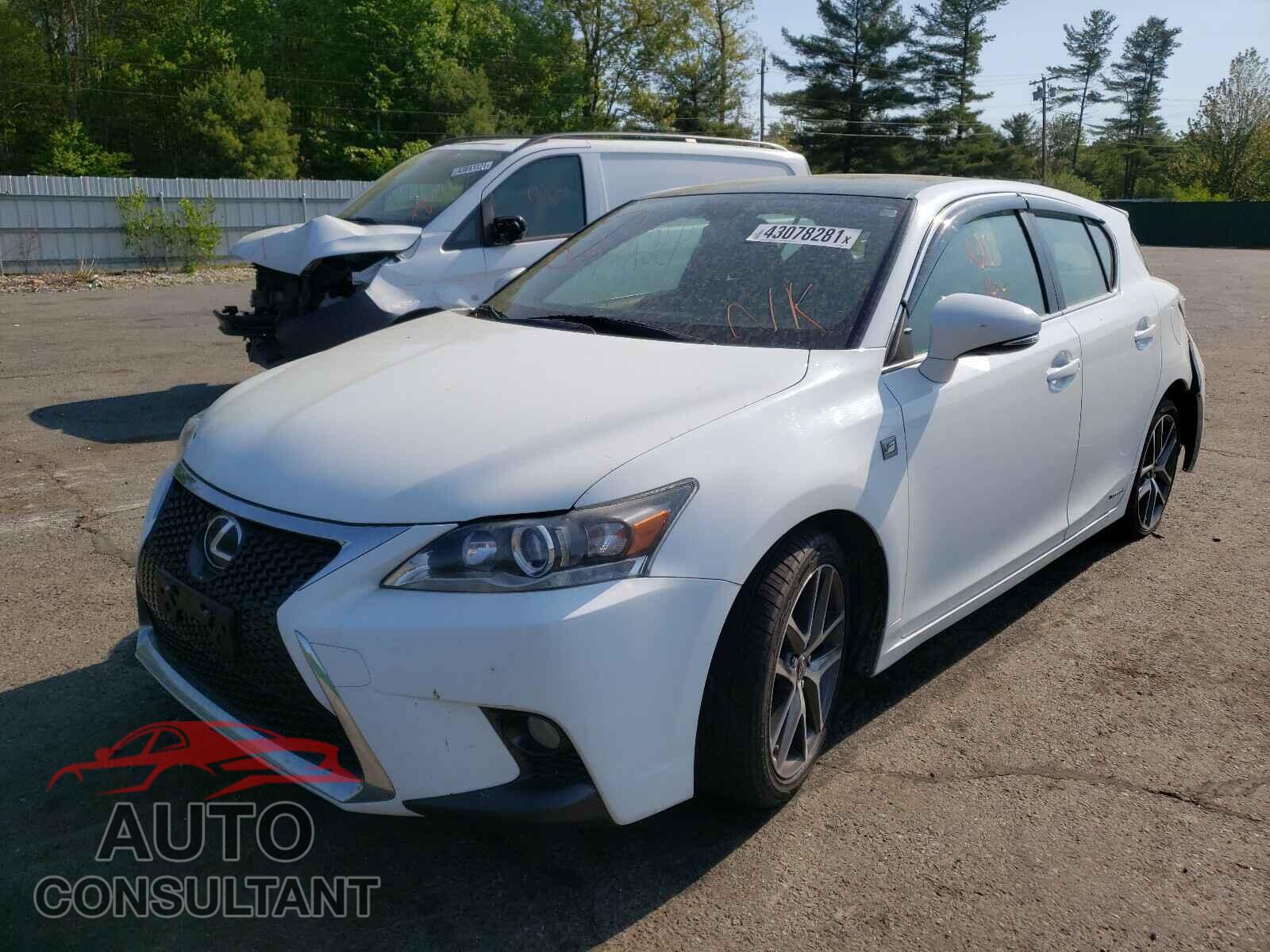 LEXUS CT 200 2016 - JTHKD5BH6G2265595