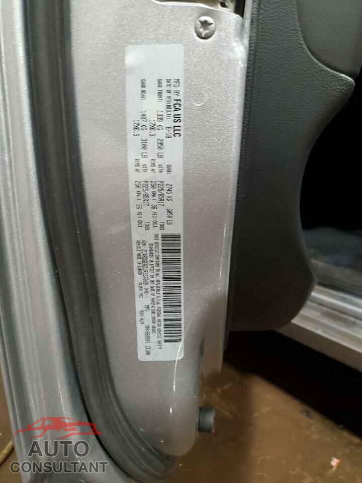 DODGE CARAVAN 2018 - 2C4RDGEG2JR337089