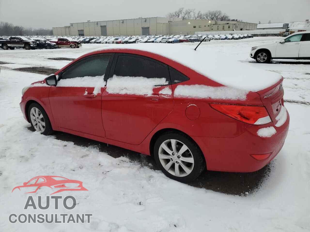 HYUNDAI ACCENT 2013 - KMHCU4AE6DU451740