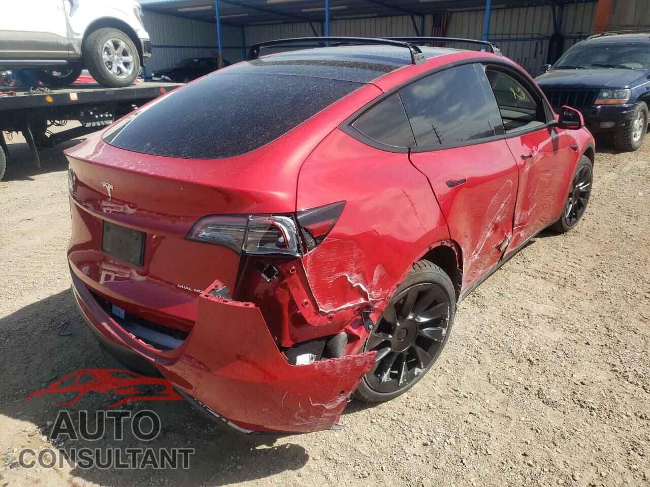 TESLA MODEL Y 2021 - 5YJYGDEE3MF262709