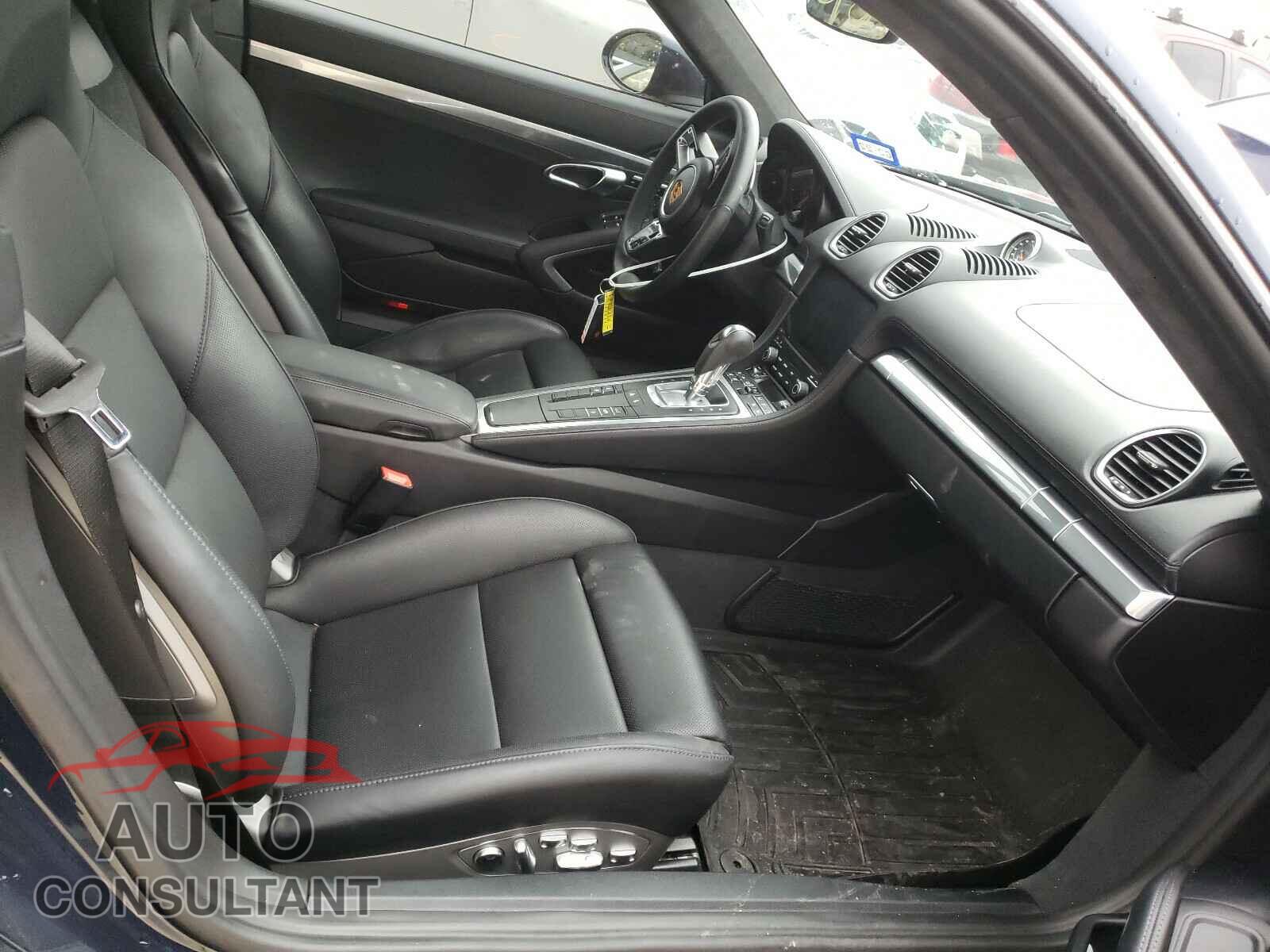 PORSCHE CAYMAN 2018 - WP0AB2A86JK279510