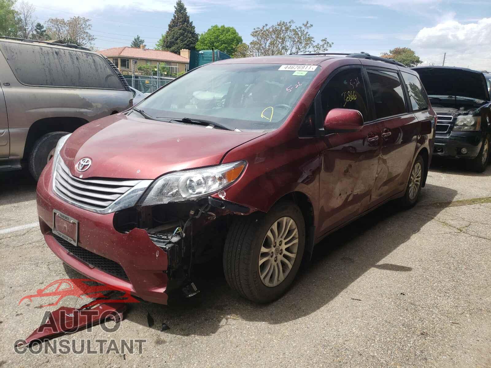 TOYOTA SIENNA 2017 - 5TDYZ3DC2HS778646
