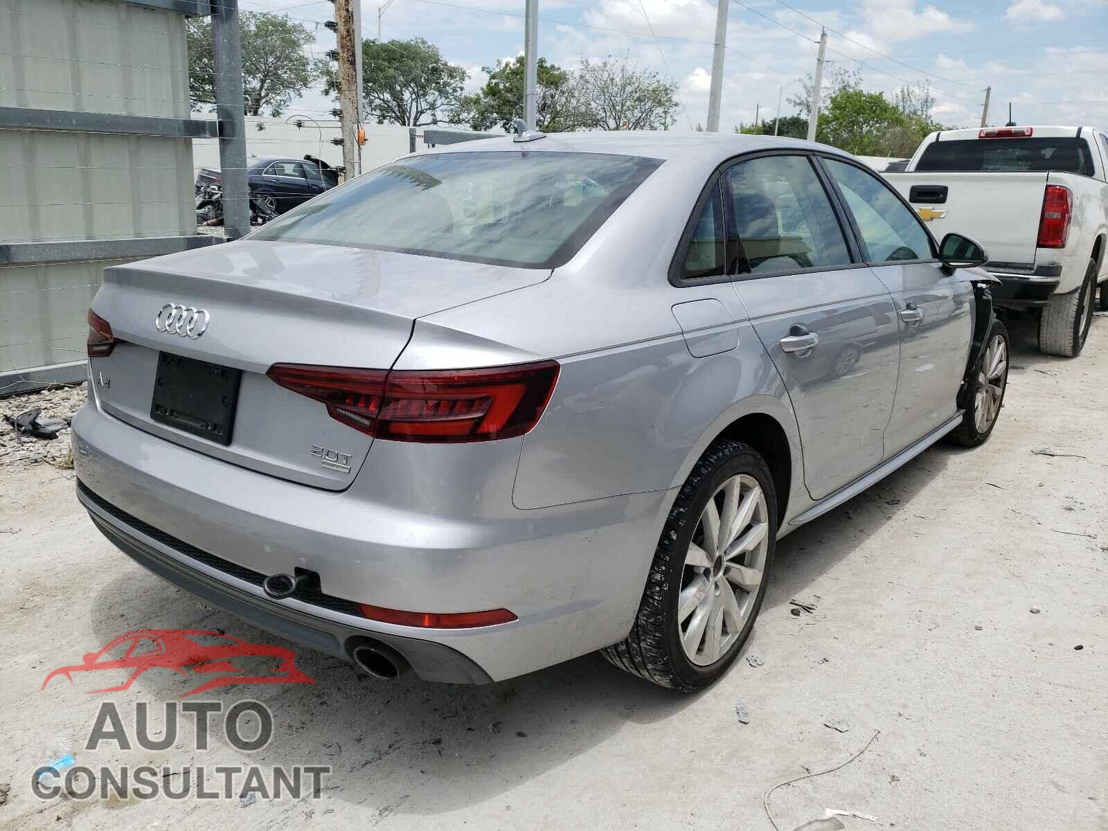 AUDI A4 2018 - WAUKMAF49JA146239
