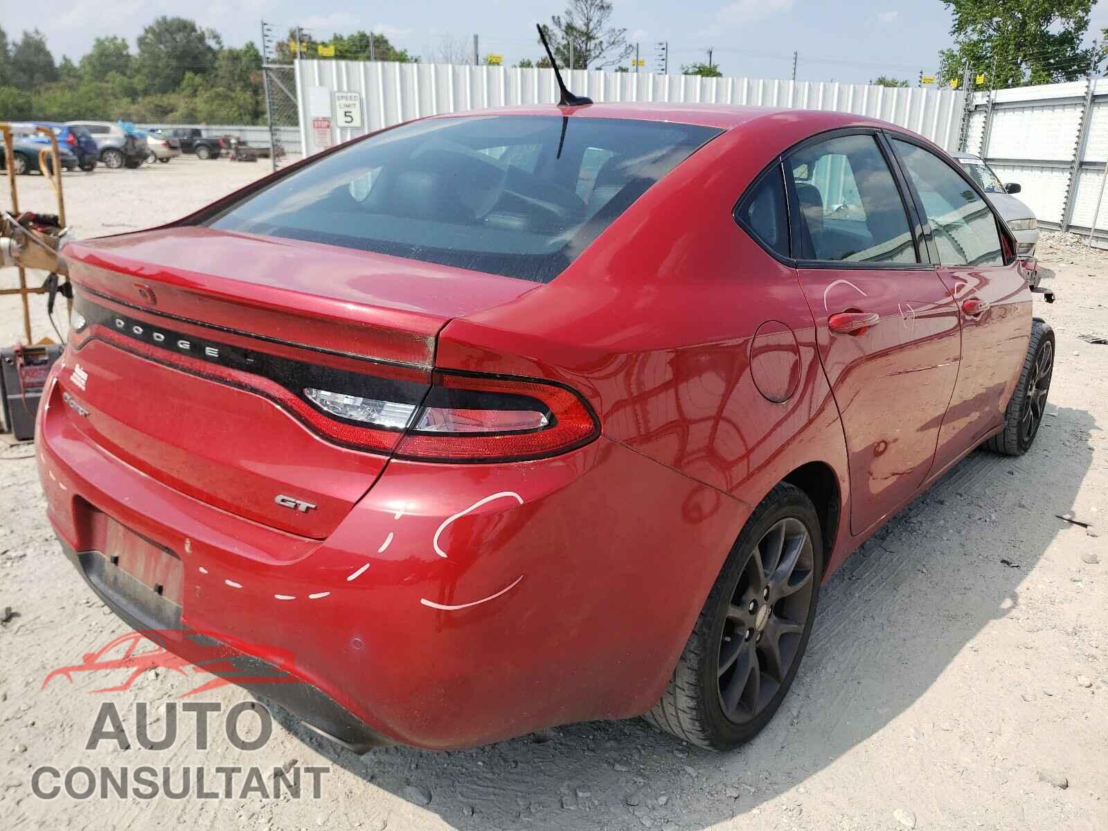 DODGE DART 2016 - 1C3CDFGBXGD801814