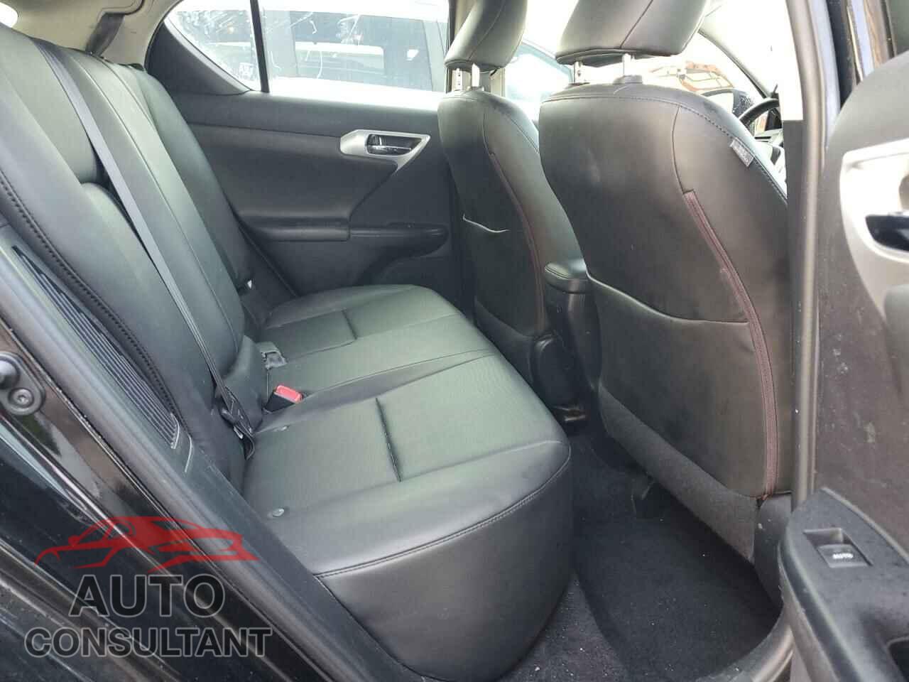 LEXUS CT 200 2012 - JTHKD5BH2C2098923