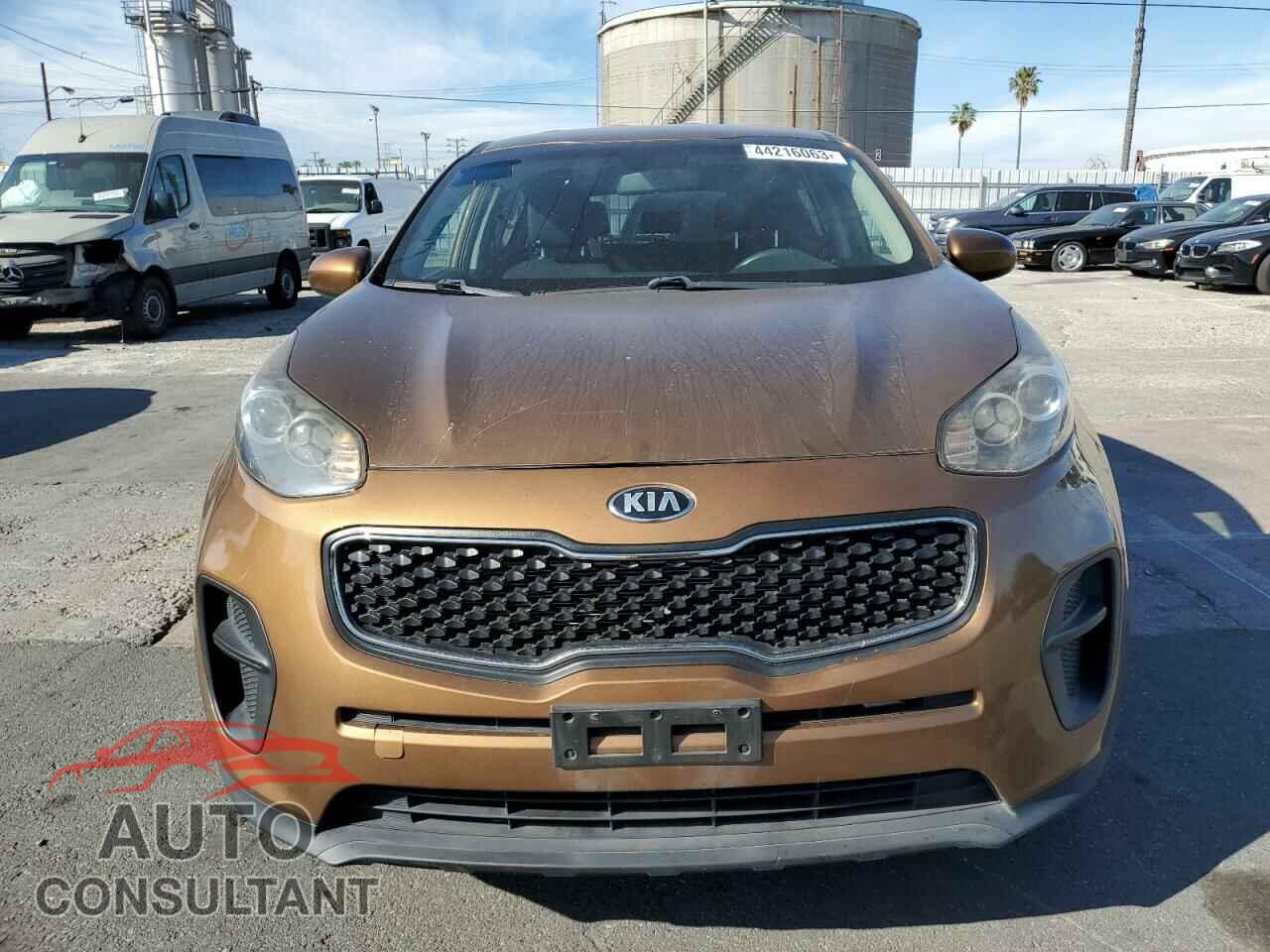 KIA SPORTAGE 2017 - KNDPM3AC5H7087281