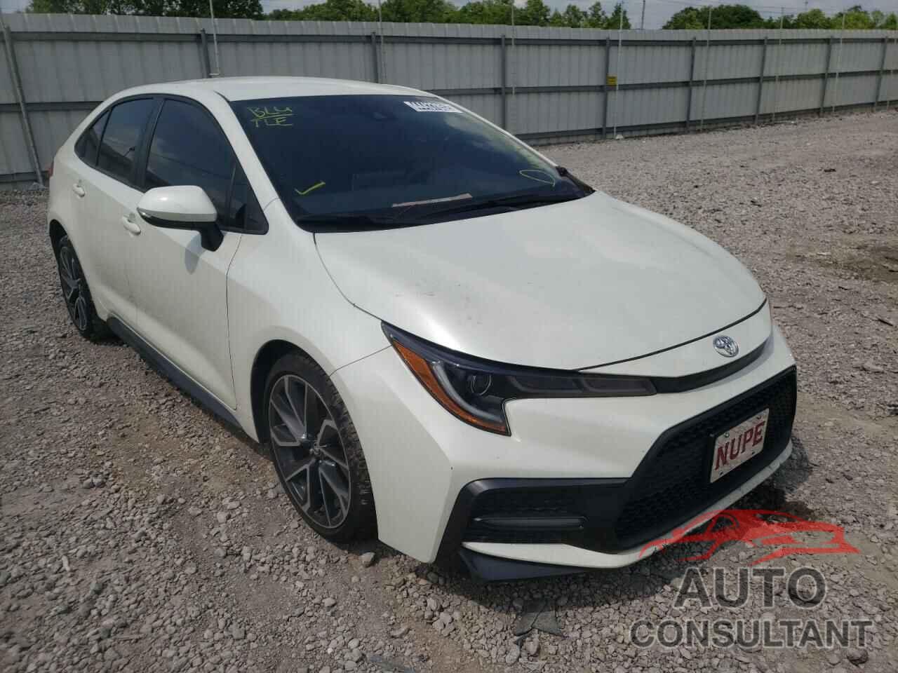 TOYOTA COROLLA 2021 - JTDS4MCE4MJ075831