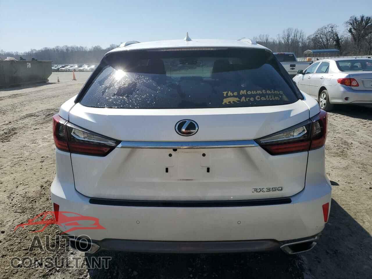LEXUS RX350 2017 - JTJBZMCA2H2019916