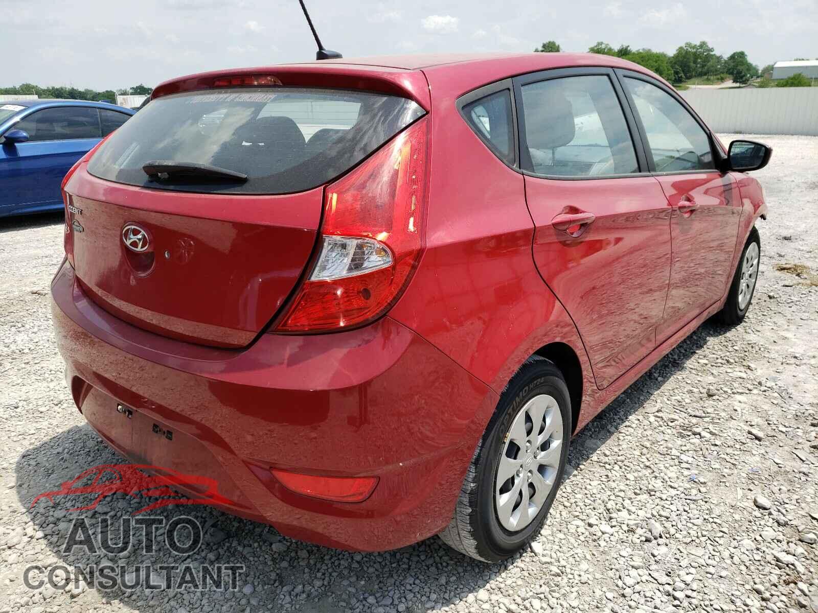 HYUNDAI ACCENT 2016 - KMHCT5AE5GU266852
