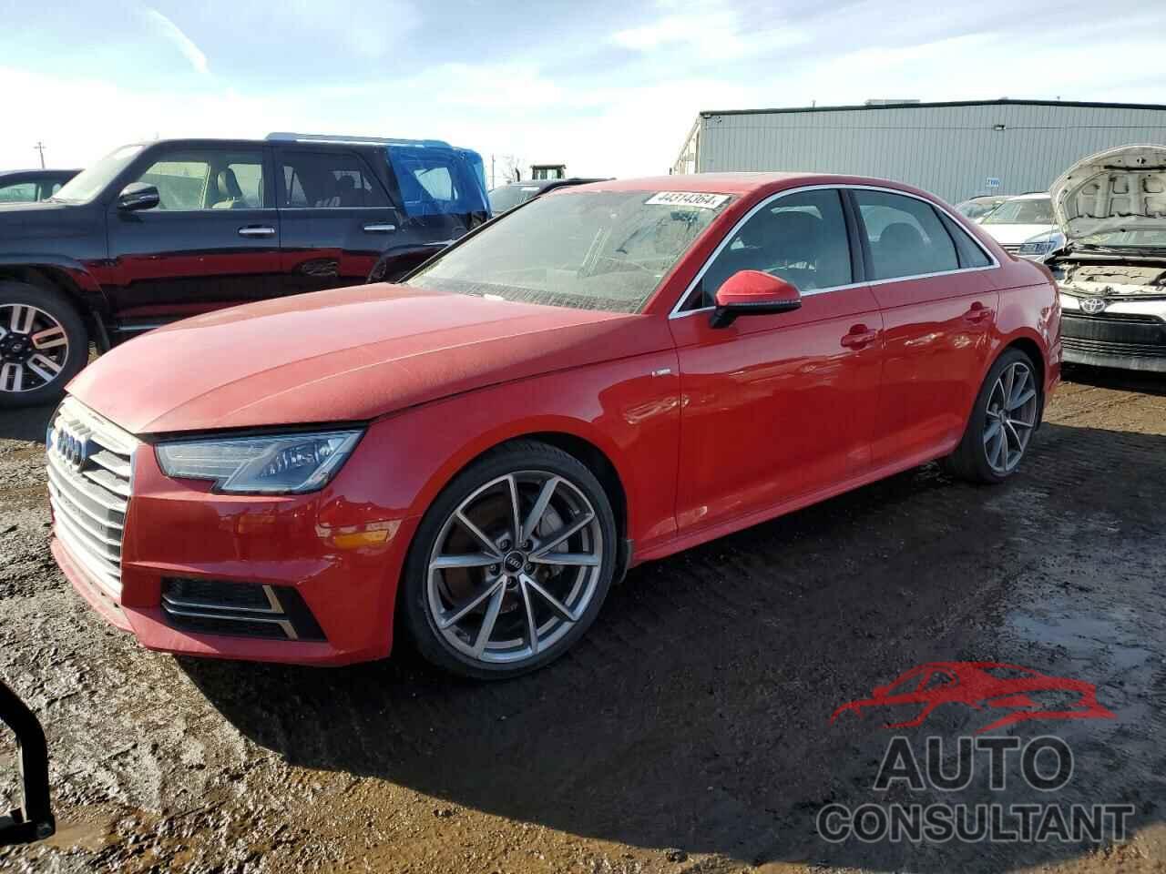 AUDI A4 2017 - WAUENAF45HN024796