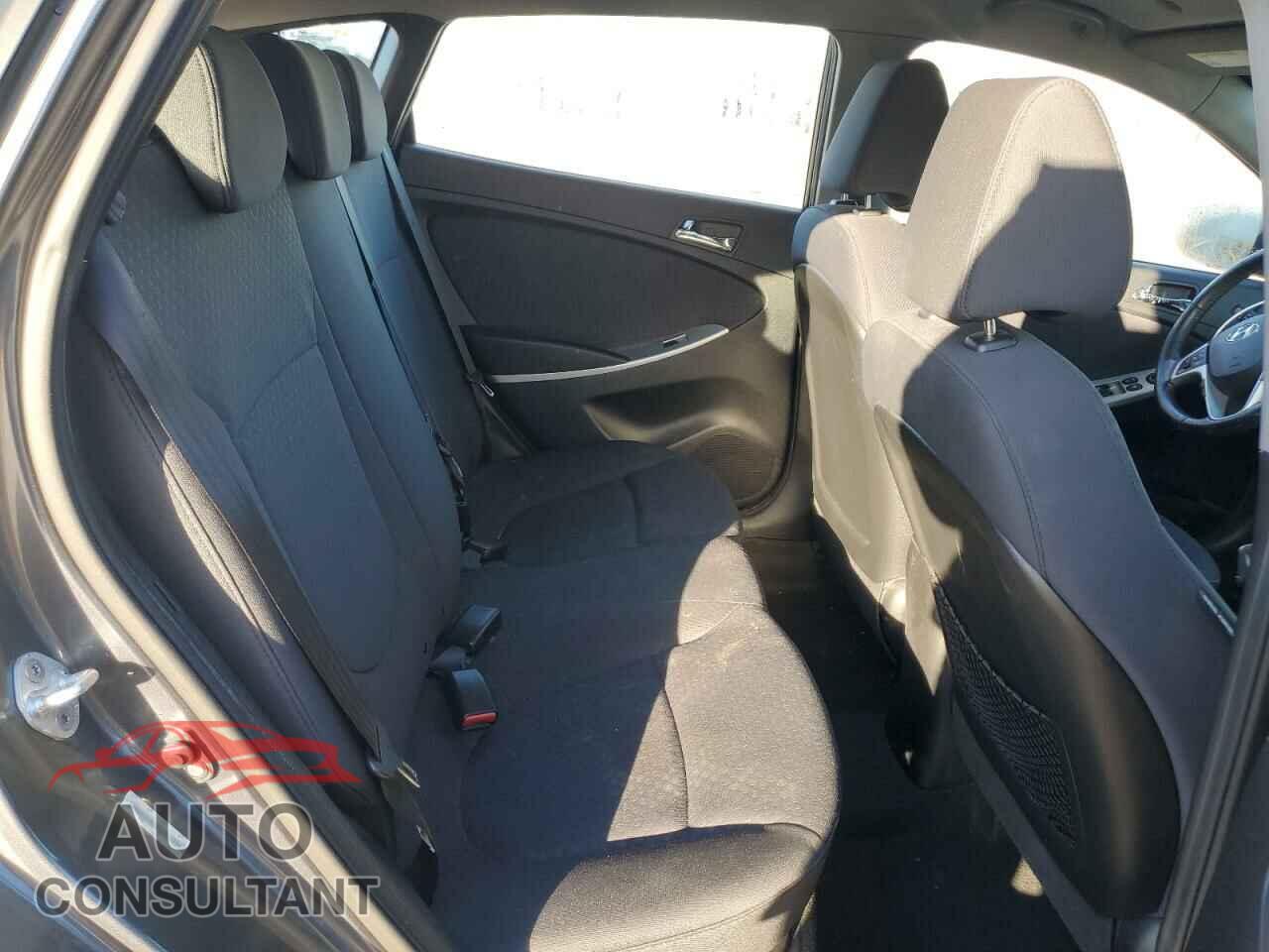 HYUNDAI ACCENT 2012 - KMHCU5AEXCU026199