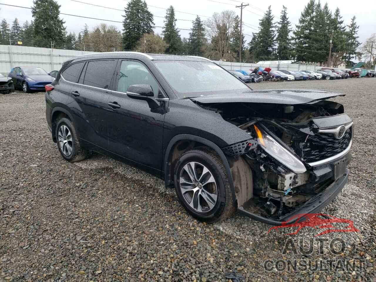 TOYOTA HIGHLANDER 2020 - 5TDGZRBH6LS038314