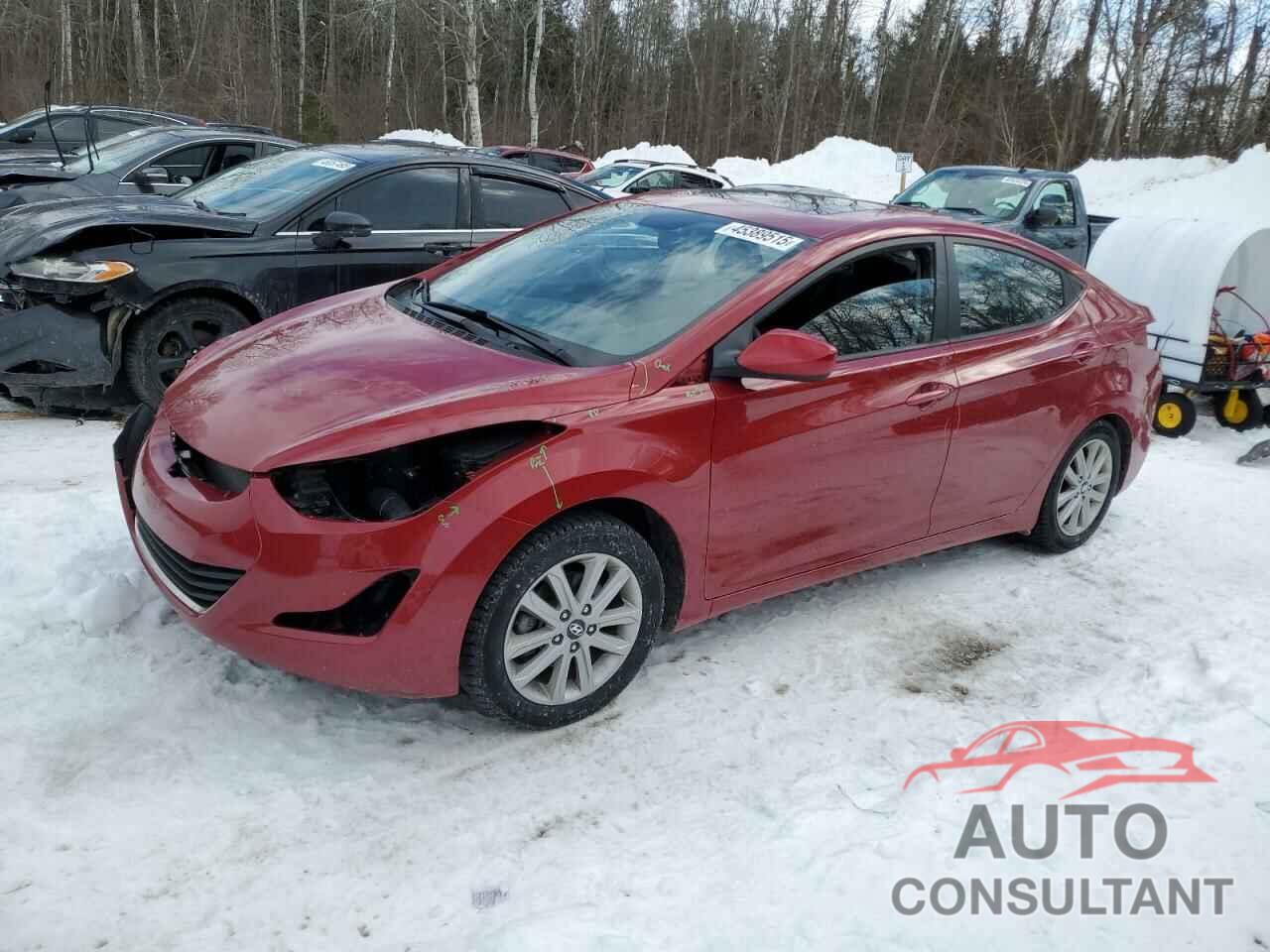 HYUNDAI ELANTRA 2016 - KMHDH4AEXGU626911