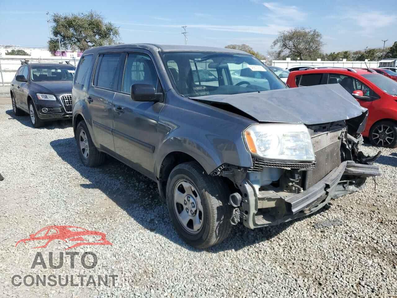 HONDA PILOT 2013 - 5FNYF3H20DB014206