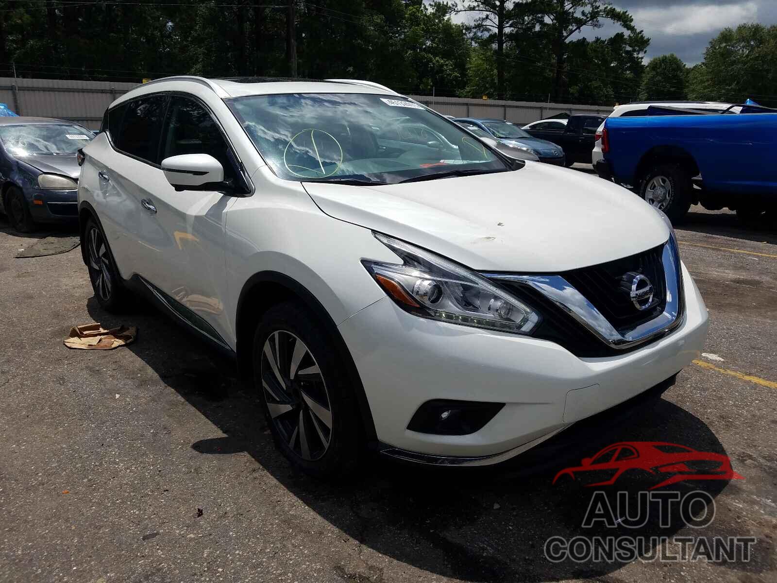 NISSAN MURANO 2017 - 5N1AZ2MG0HN170558