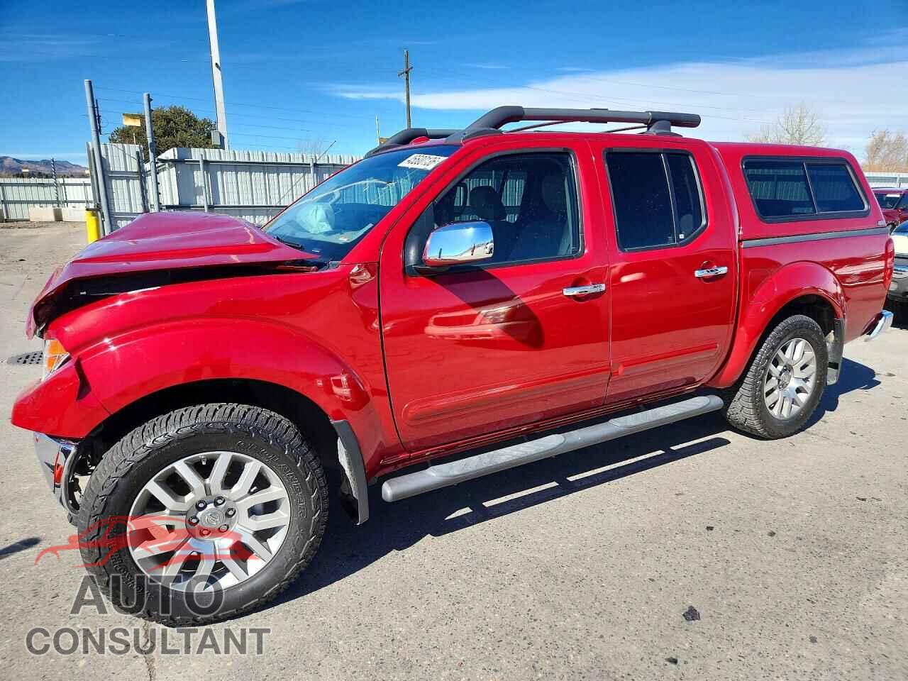 NISSAN FRONTIER 2012 - 1N6AD0EV9CC418439