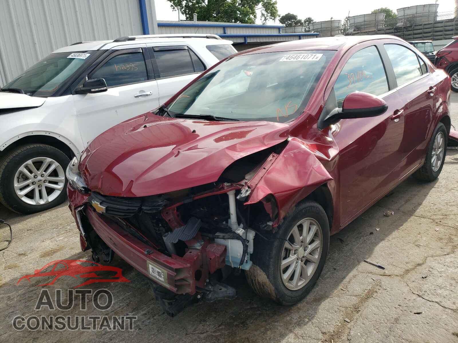 CHEVROLET SONIC 2017 - 1G1JD5SH3H4130814