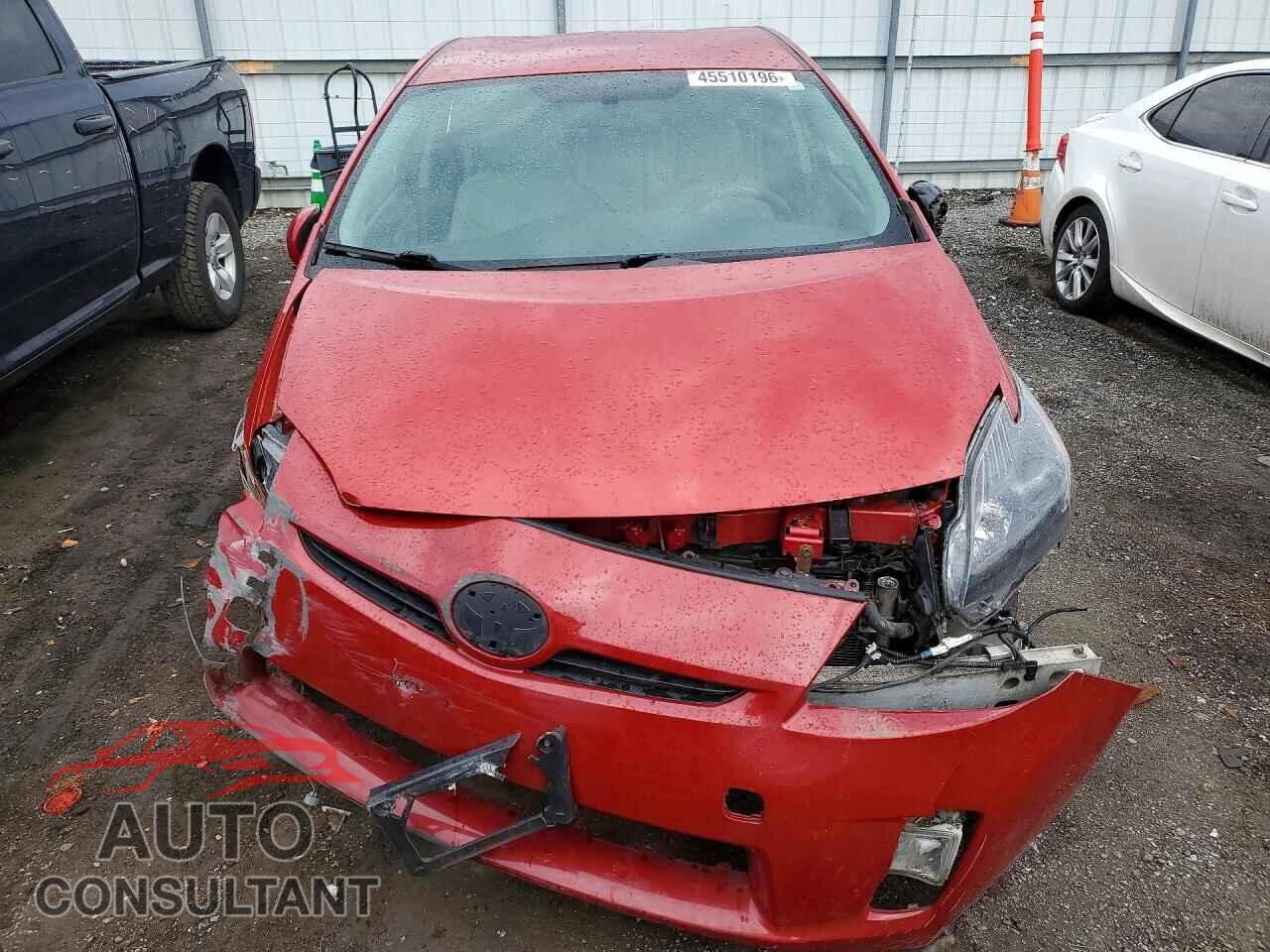 TOYOTA PRIUS 2010 - JTDKN3DU1A0071380