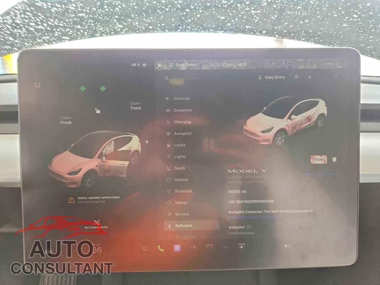 TESLA MODEL Y 2023 - 7SAYGDEE5PF853745