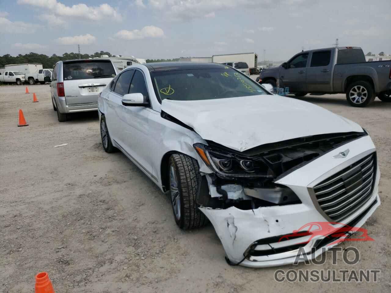 GENESIS G80 2018 - KMHGN4JE3JU236553