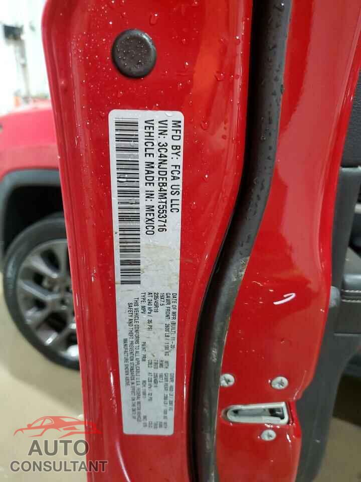 JEEP COMPASS 2021 - 3C4NJDEB4MT553716