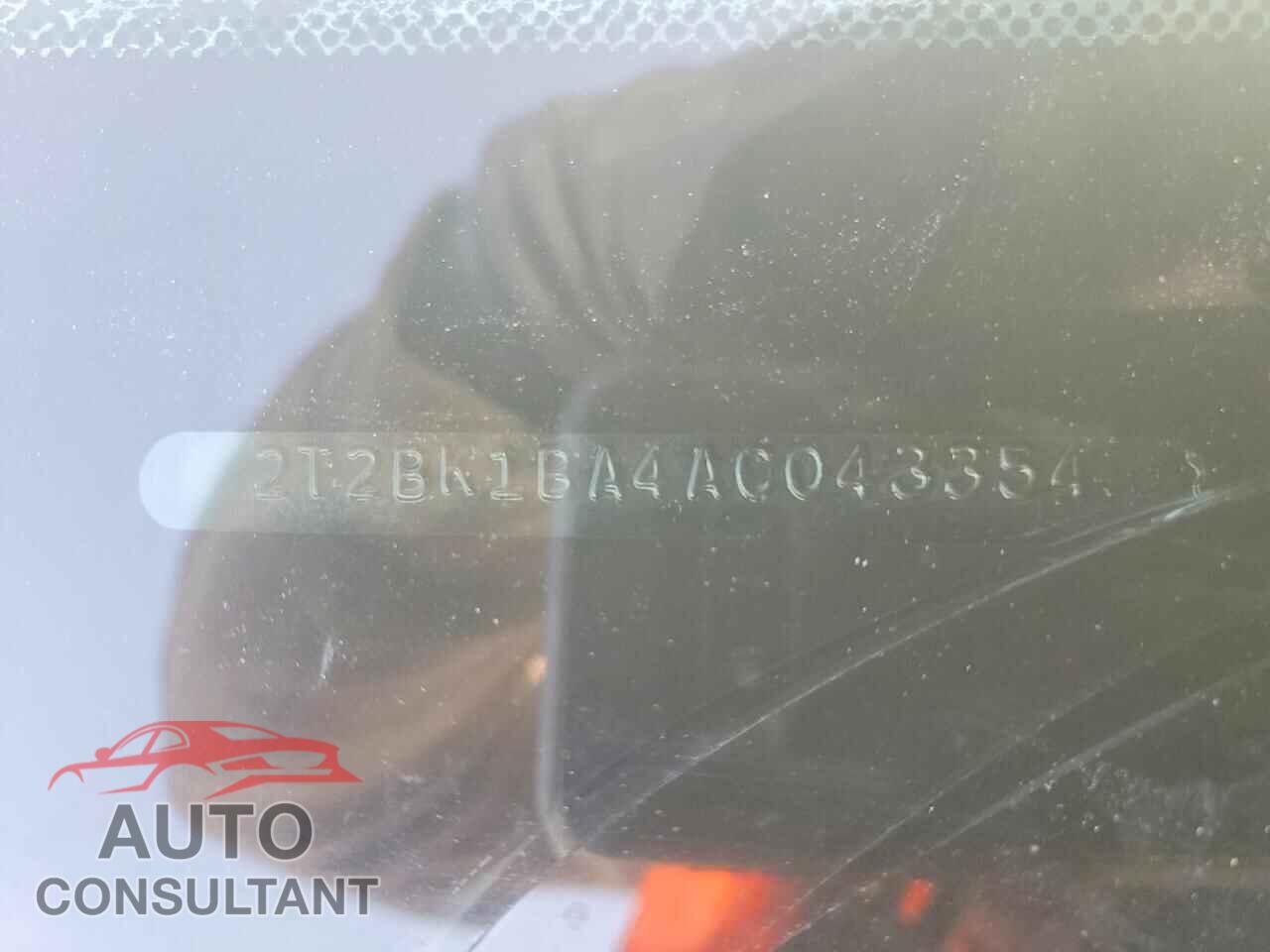 LEXUS RX350 2010 - 2T2BK1BA4AC043354