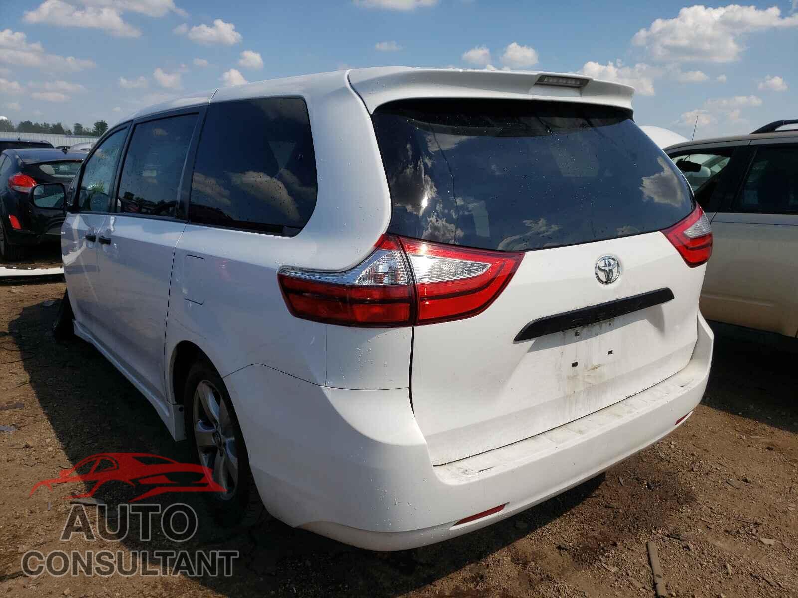 TOYOTA SIENNA 2018 - 5TDZZ3DC8JS900954