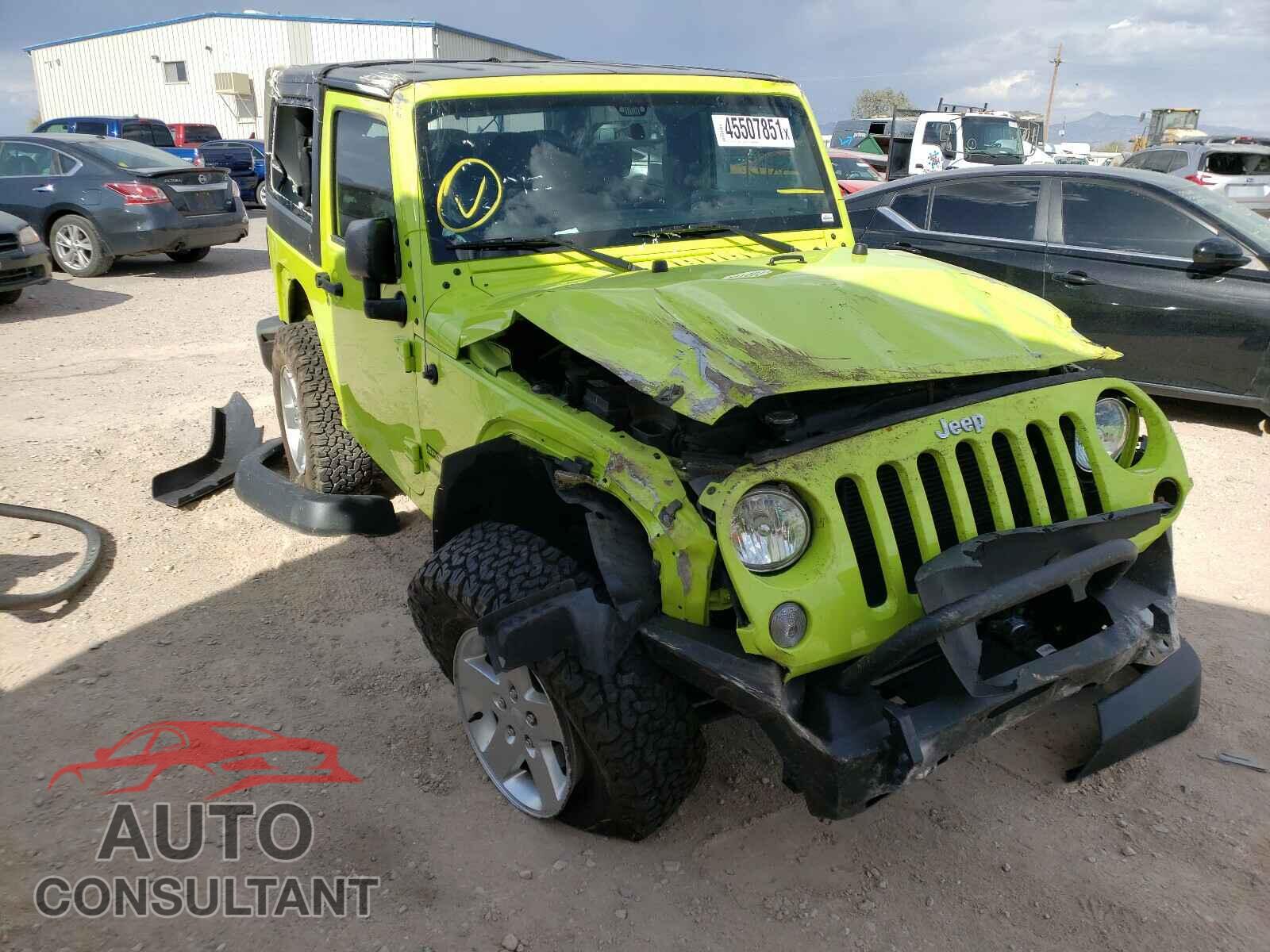 JEEP WRANGLER 2016 - 1C4AJWAG2GL305315