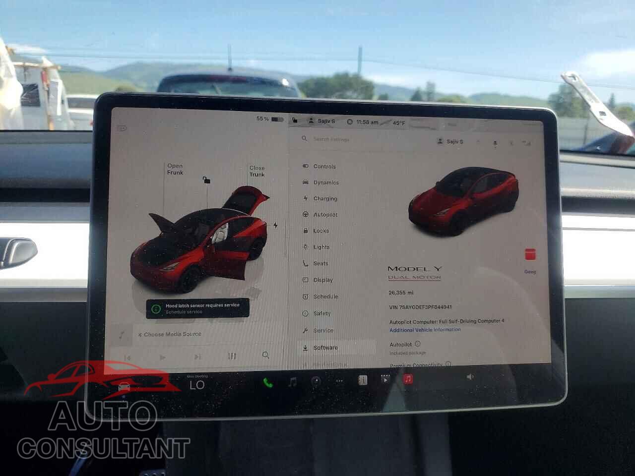 TESLA MODEL Y 2023 - 7SAYGDEF3PF844941