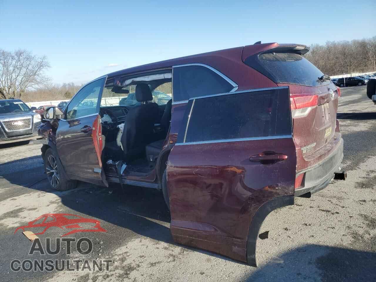 TOYOTA HIGHLANDER 2017 - 5TDBZRFH7HS458630