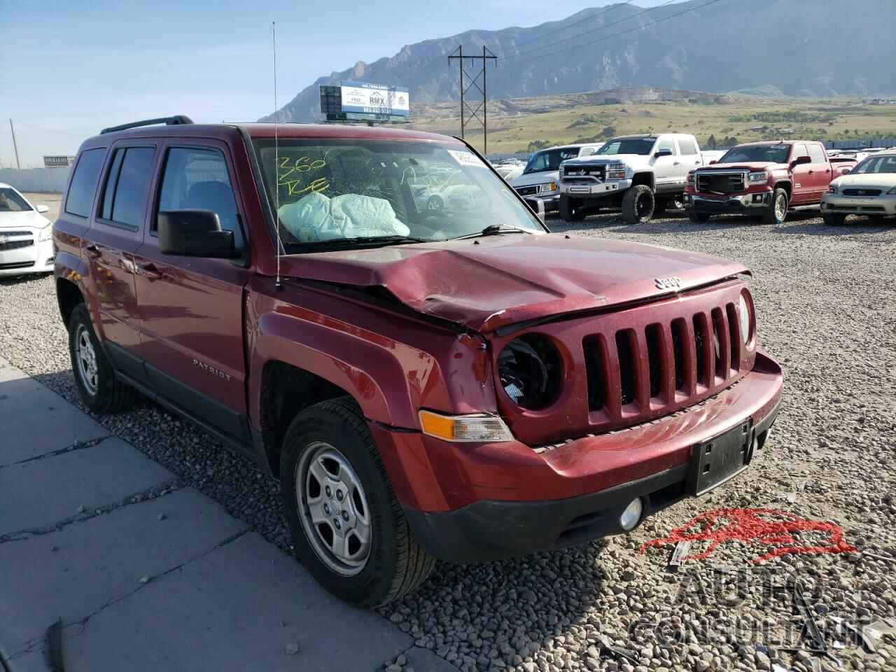 JEEP PATRIOT 2016 - 1C4NJRBB9GD596167