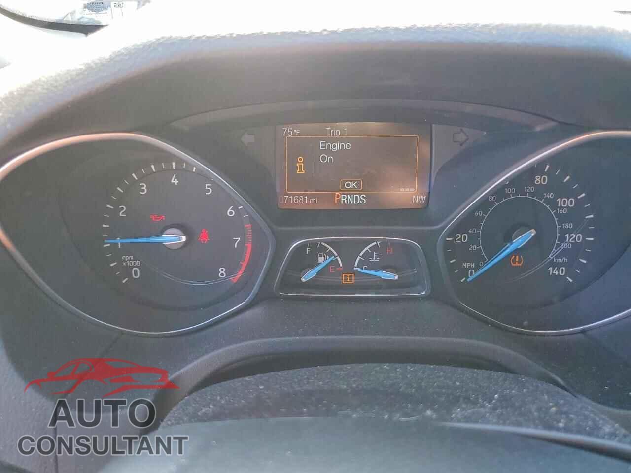FORD FOCUS 2016 - 1FADP3KE7GL296978