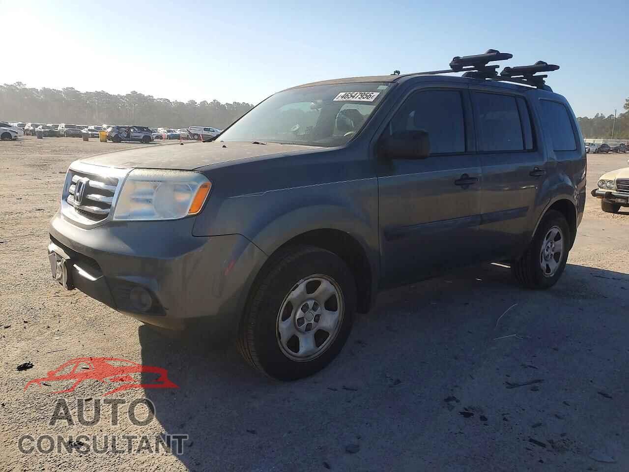 HONDA PILOT 2013 - 5FNYF4H23DB006056