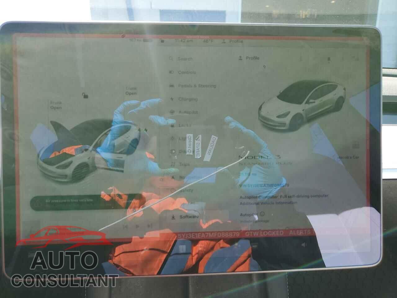 TESLA MODEL 3 2021 - 5YJ3E1EA7MF088879