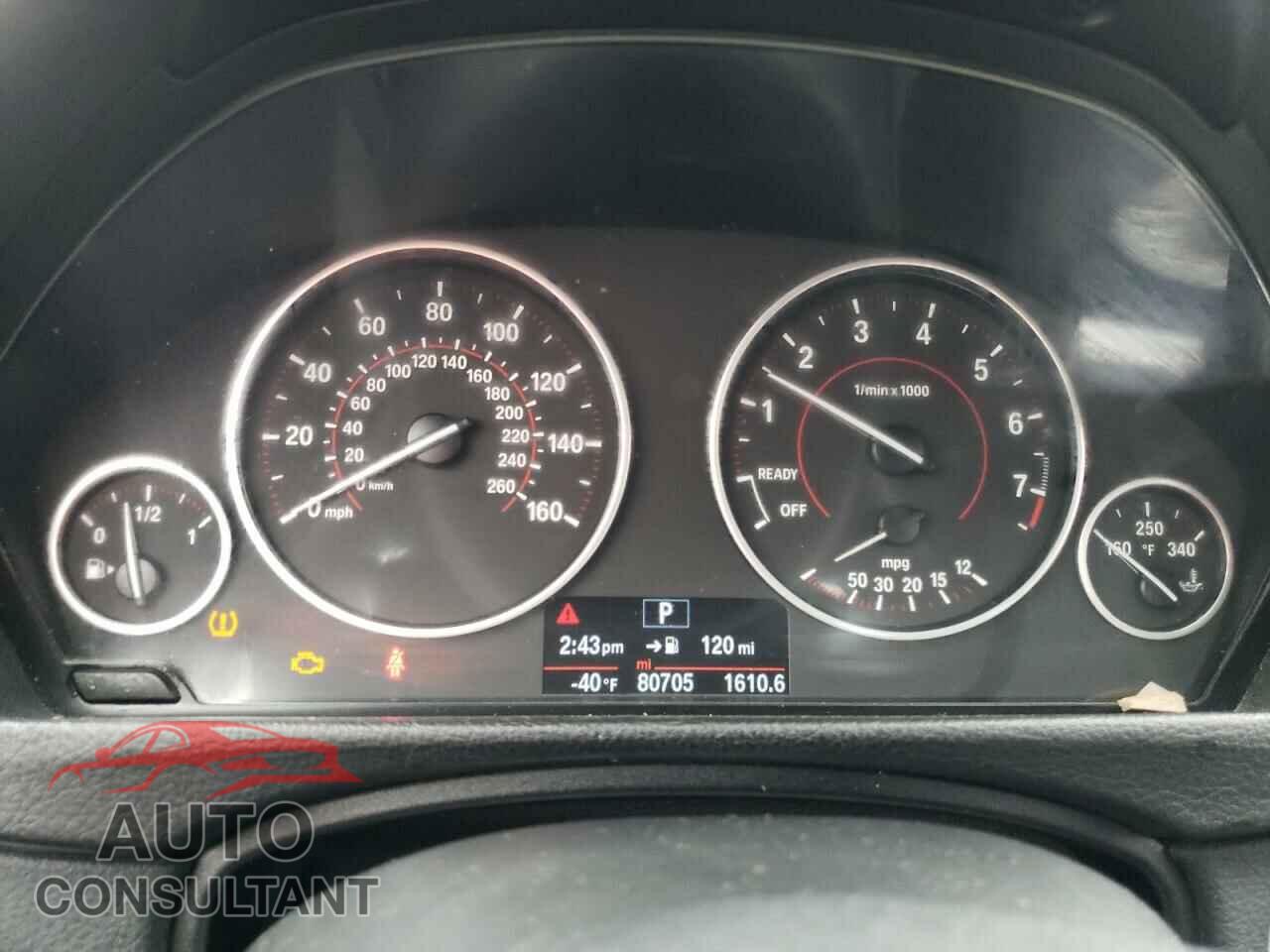 BMW 3 SERIES 2016 - WBA8E3G57GNT78401