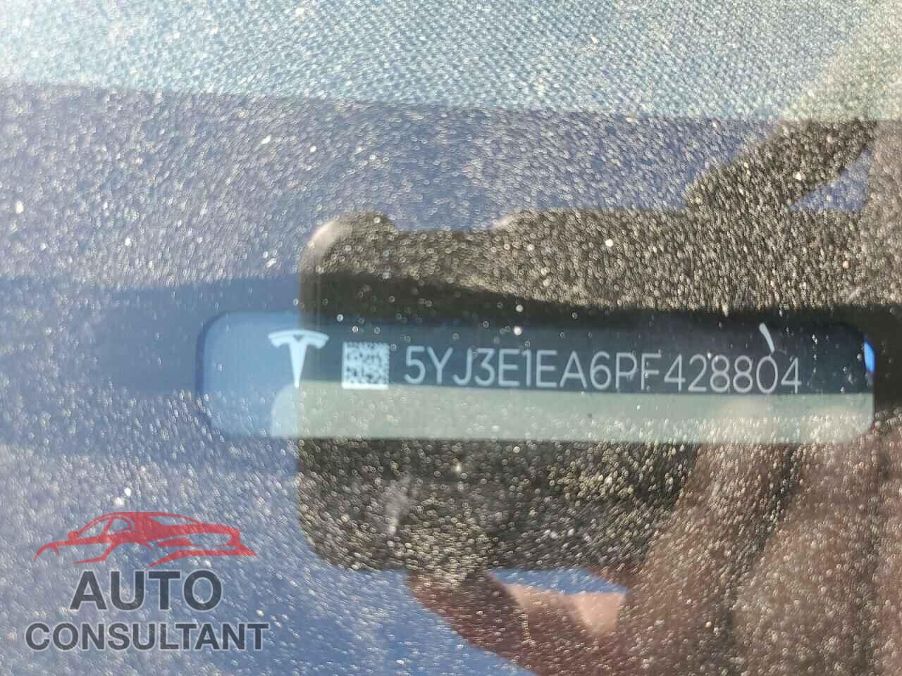 TESLA MODEL 3 2023 - 5YJ3E1EA6PF428804