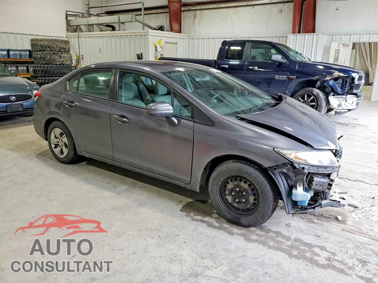 HONDA CIVIC 2014 - 2HGFB2F57EH506738