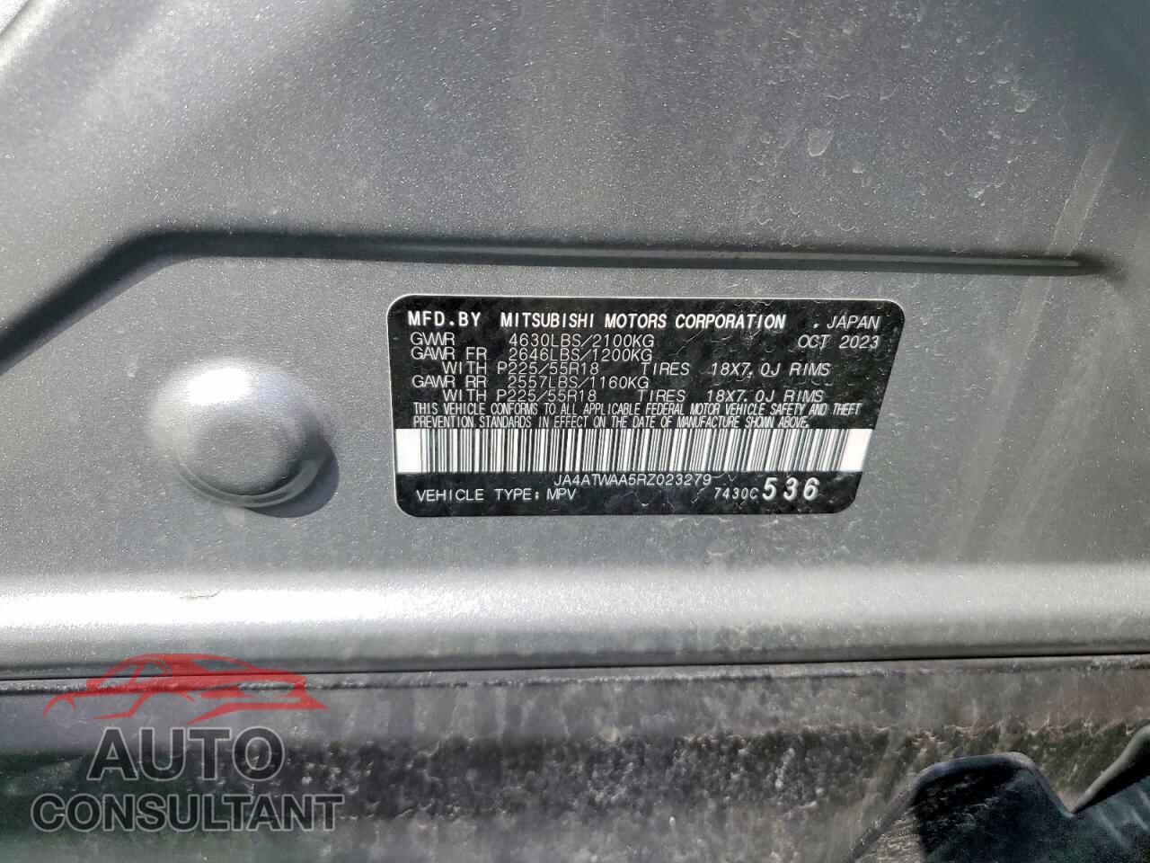 MITSUBISHI ECLIPSE 2024 - JA4ATWAA5RZ023279