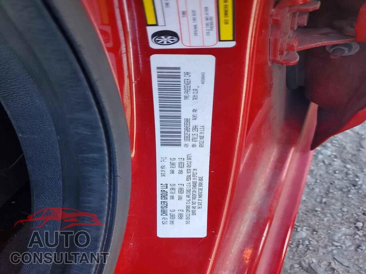 DODGE AVENGER 2011 - 1B3BD2FG0BN595808