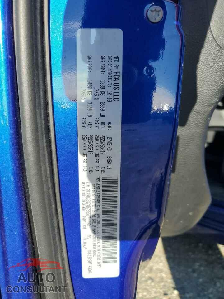 DODGE CARAVAN 2019 - 2C4RDGEG7KR785507