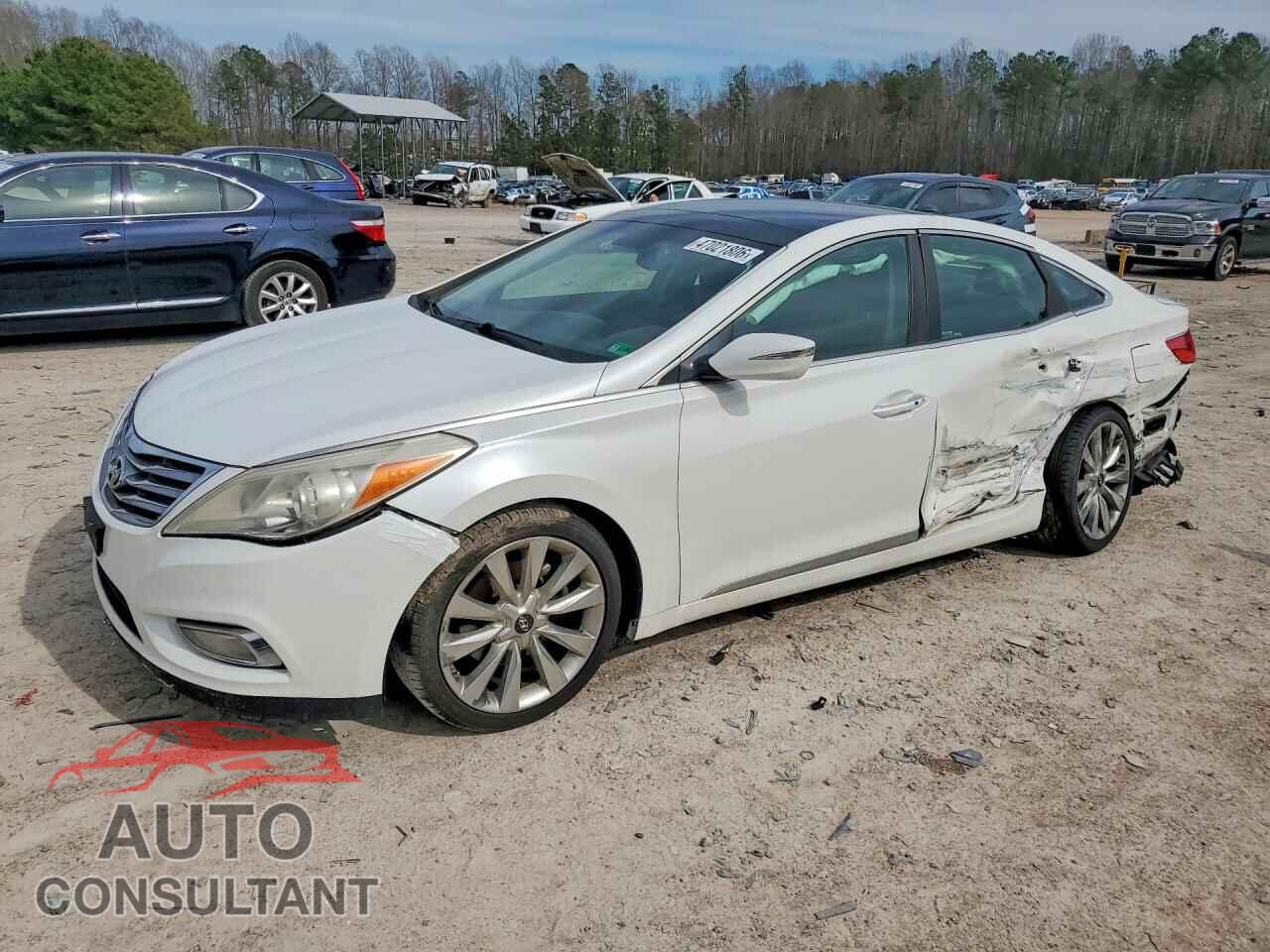 HYUNDAI AZERA 2012 - KMHFH4JG8CA123030