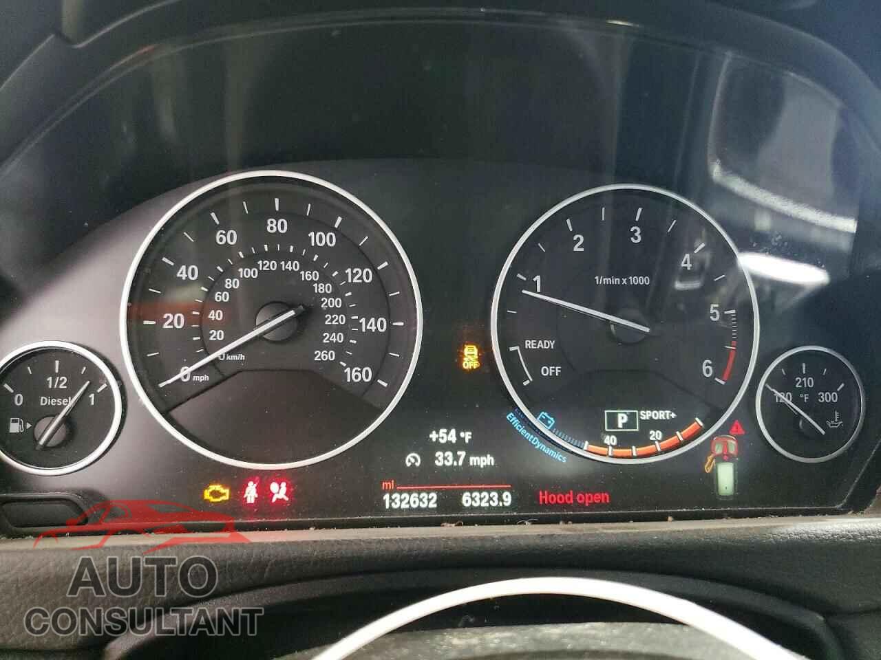 BMW 3 SERIES 2015 - WBA3K5C59FK301971