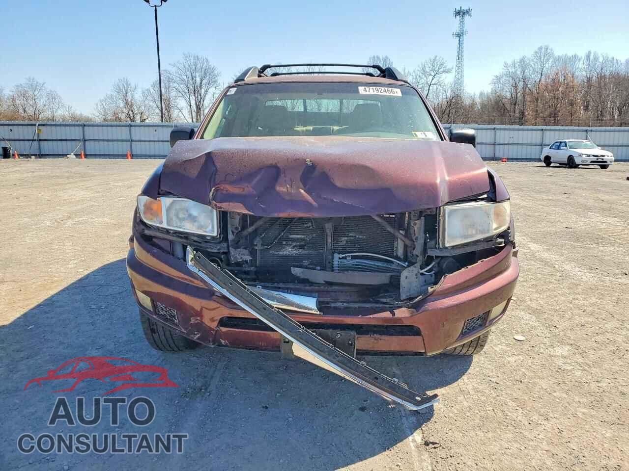 HONDA RIDGELINE 2011 - 5FPYK1F21BB004923