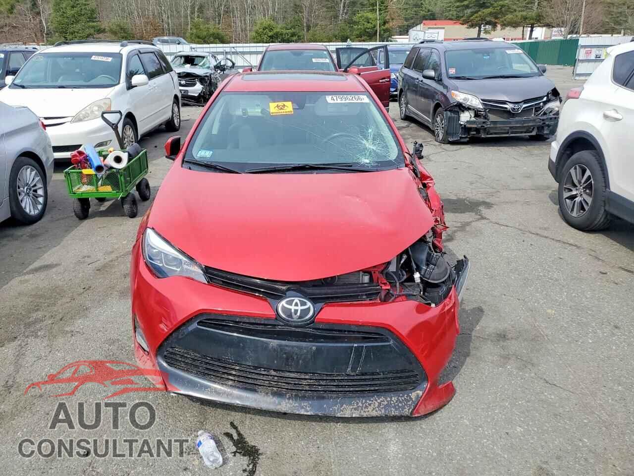 TOYOTA COROLLA 2017 - 2T1BURHE4HC856226