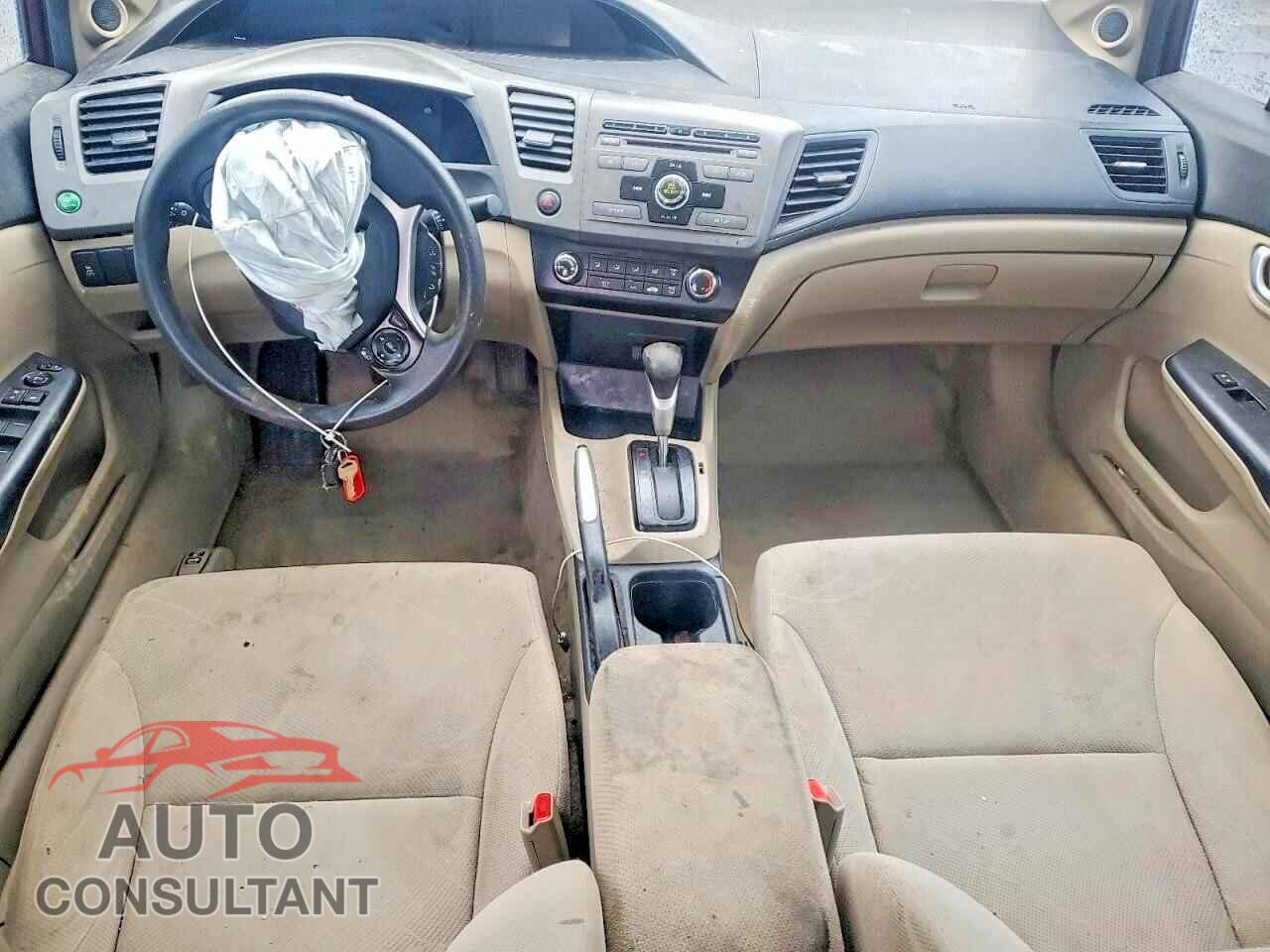 HONDA CIVIC 2012 - 2HGFB2F88CH516346